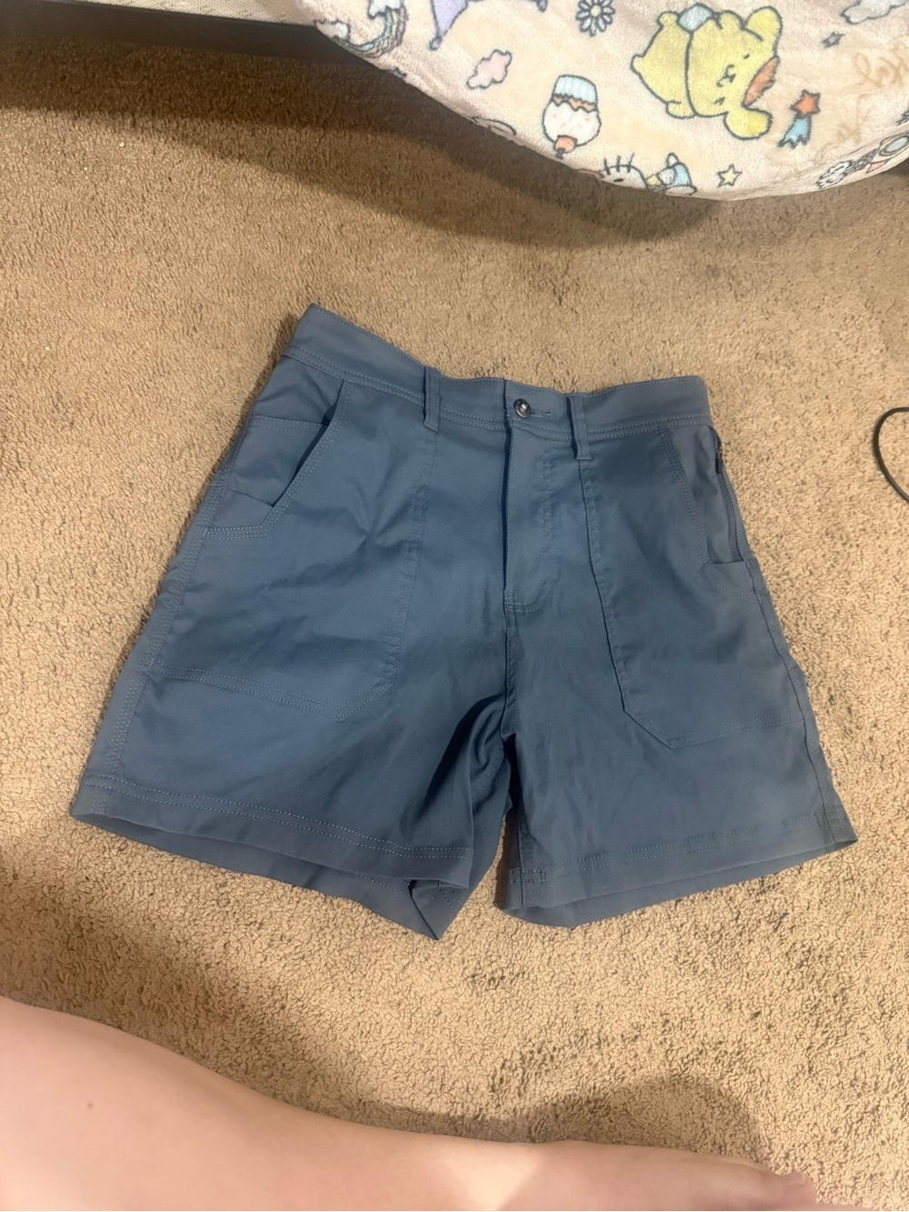 Prana Women's Slate Blue Cargo Shorts